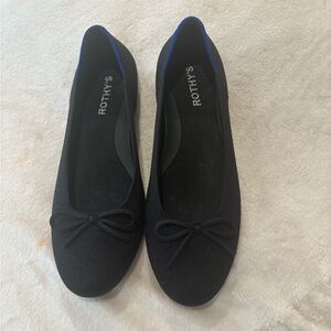 Rothy's Black and Blue Women's Flats